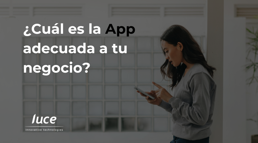 elige una aplicación móvil